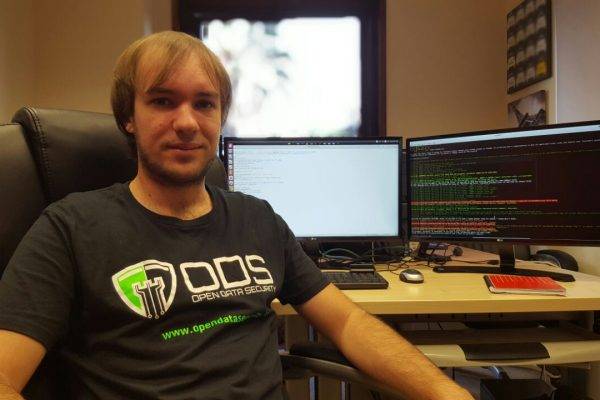 Daniel Fernández de ODS en su espacio de trabajo