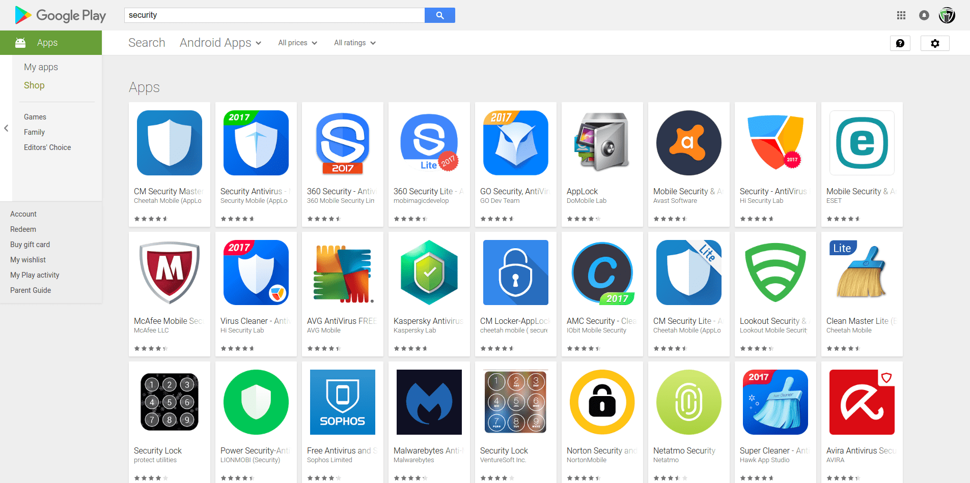 security app download